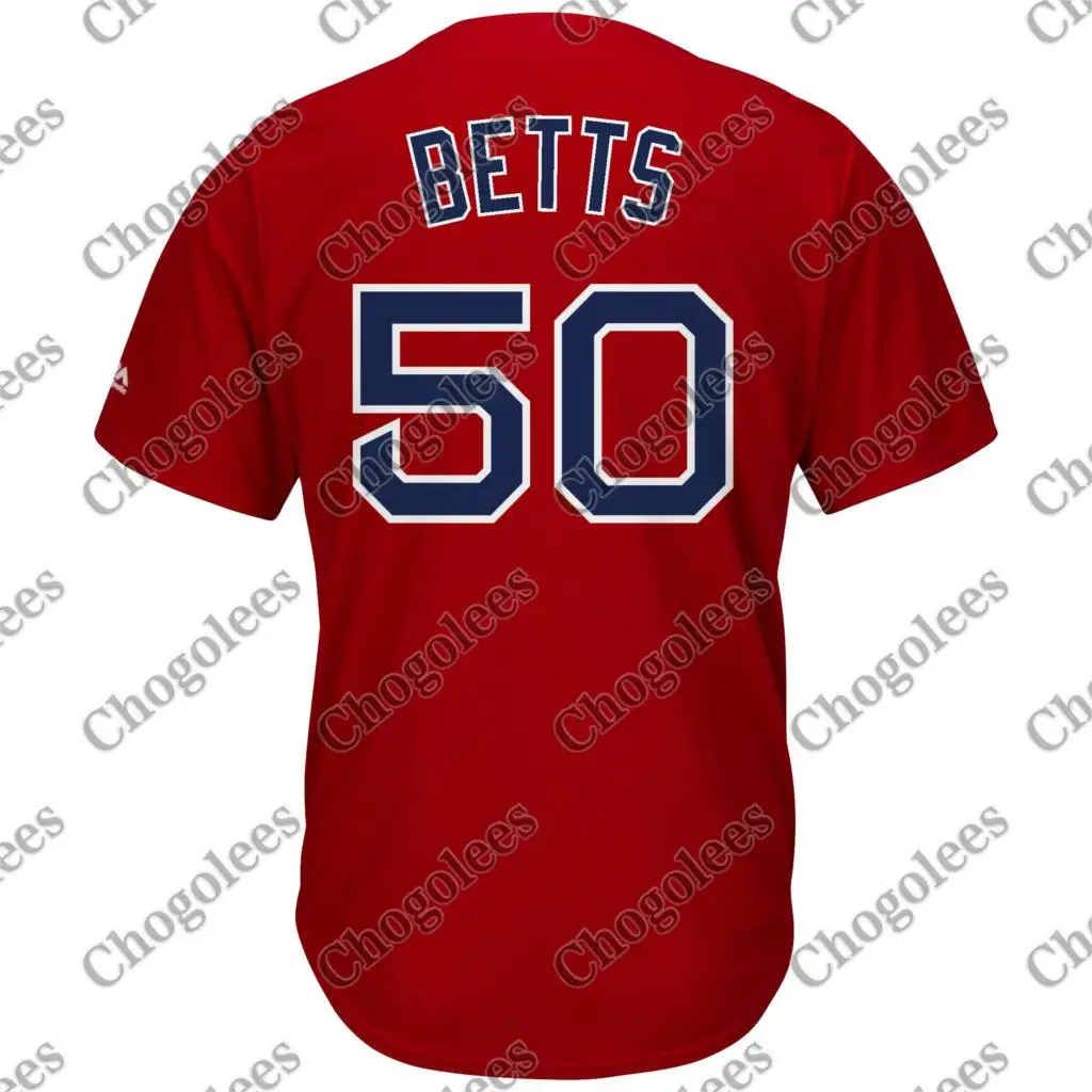 

Бейсбольная Джерси Mookie Betts Boston, классный базовый игрок, Джерси-Scarlet