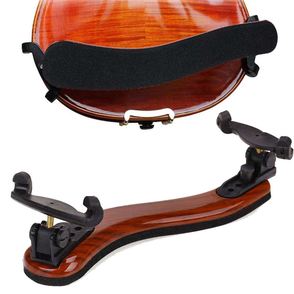 1 Pcs Universal Type Violin Shoulder Rest Maple Wood Black Padded for 3/4, 4/4 Adjustable Fiddle Acoustic Violin Accessory
1 Pcs Universal Type Violin Shoulder Rest Maple Wood Black Padded for 3/4, 4/4 Adjustable Fiddle Acoustic Violin Accessory
