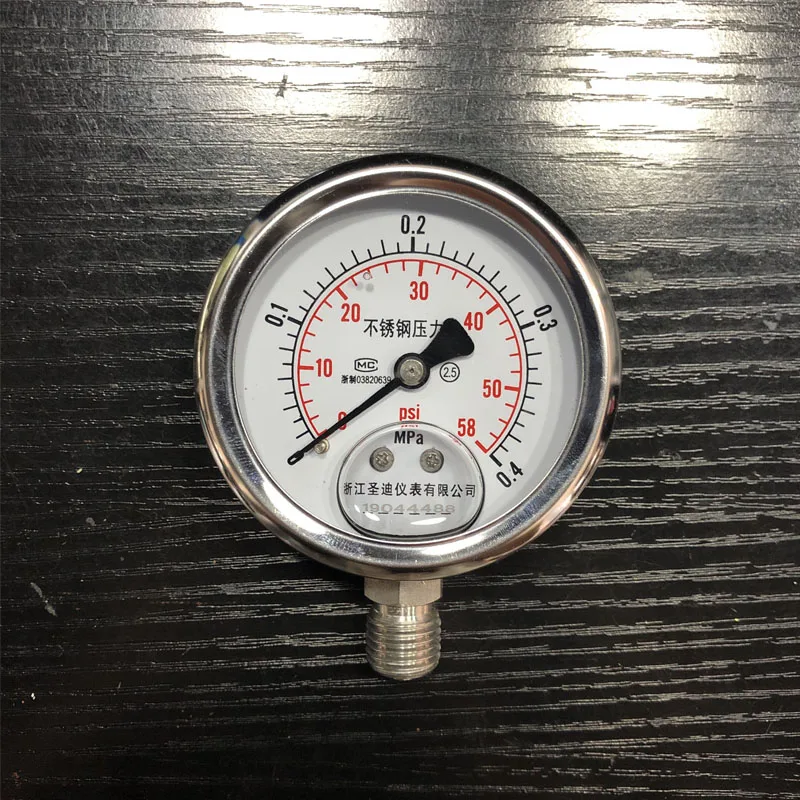 1.5" Tri Clamp 0.2-2.2 Bar SUS304 Stainless Sanitary Adjustable Pressure Relief Safety Valve With 0.4Mpa Pressure Gauge 
1.5" Tri Clamp 0.2-2.2 Bar SUS304 Stainless Sanitary Adjustable Pressure Relief Safety Valve With 0.4Mpa Pressure Gauge