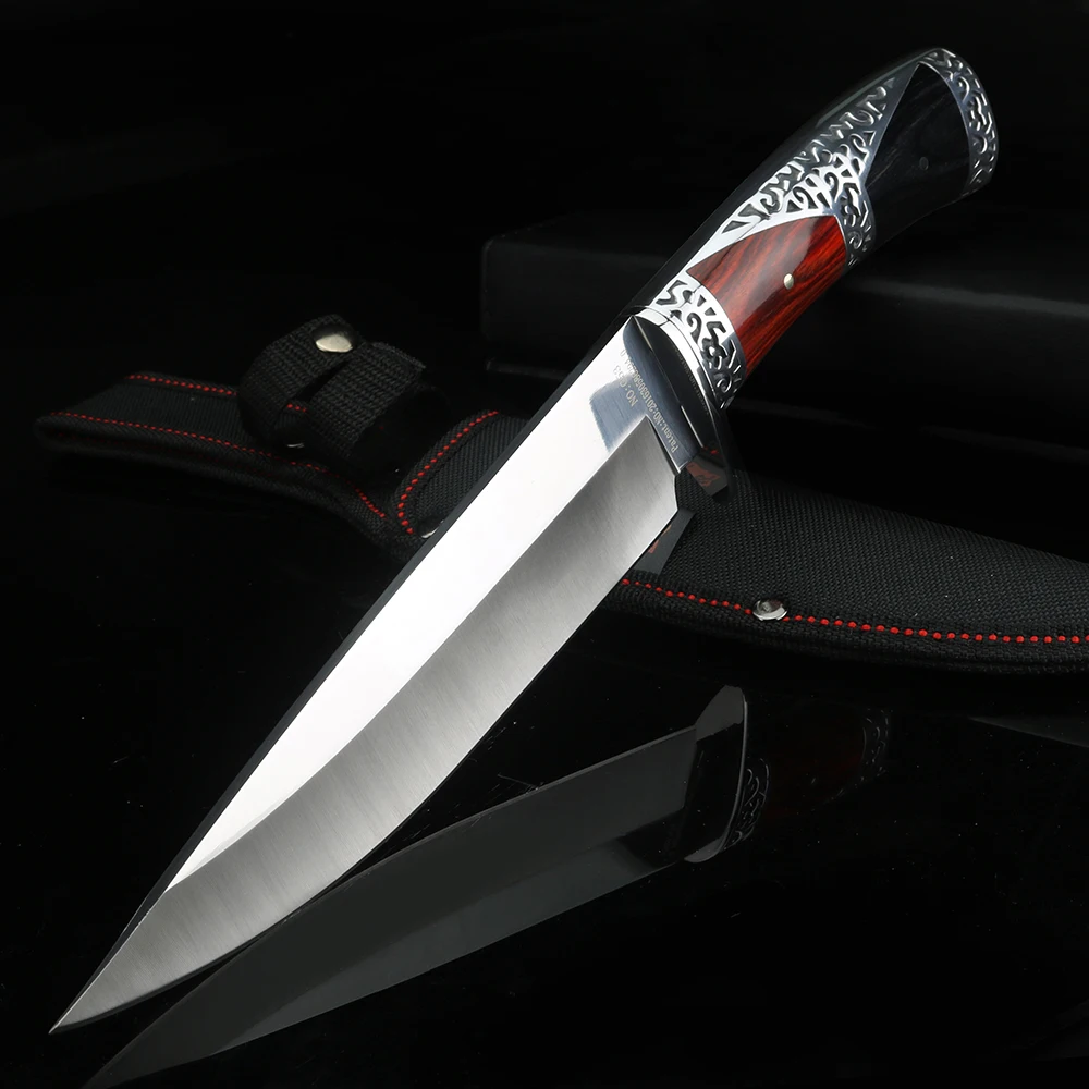 High quality 8CR18MOV outdoor knife wild survival straight knife camping EDC tool hunting knife multifunction knife
High quality 8CR18MOV outdoor knife wild survival straight knife camping EDC tool hunting knife multifunction knife