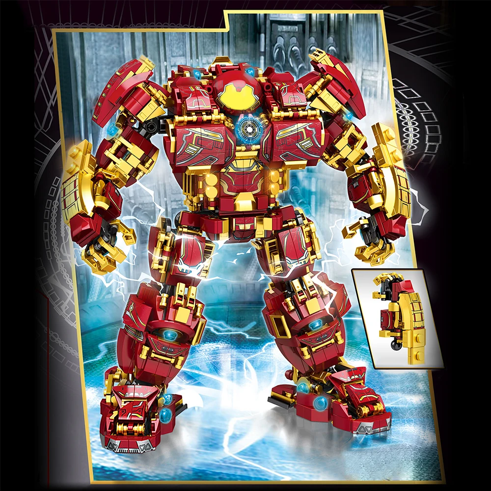 1450PCS City War Super Armor Robot DIY Building Blocks Military Warrior Mecha Figures Weapon Bricks Toys for Children Kids Gifts
1450PCS City War Super Armor Robot DIY Building Blocks Military Warrior Mecha Figures Weapon Bricks Toys for Children Kids Gifts