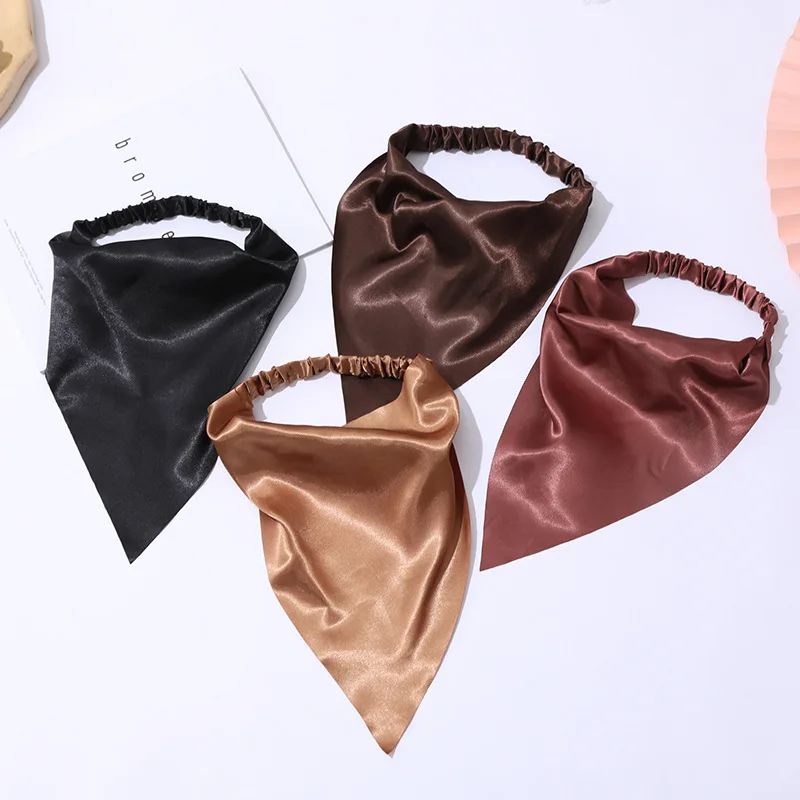 Solid Color Vintage Color Headband Women Triangle Hair Scarf Elastic Hair Band DIY Turban Bandana Headwrap For Hair Accessories
Solid Color Vintage Color Headband Women Triangle Hair Scarf Elastic Hair Band DIY Turban Bandana Headwrap For Hair Accessories