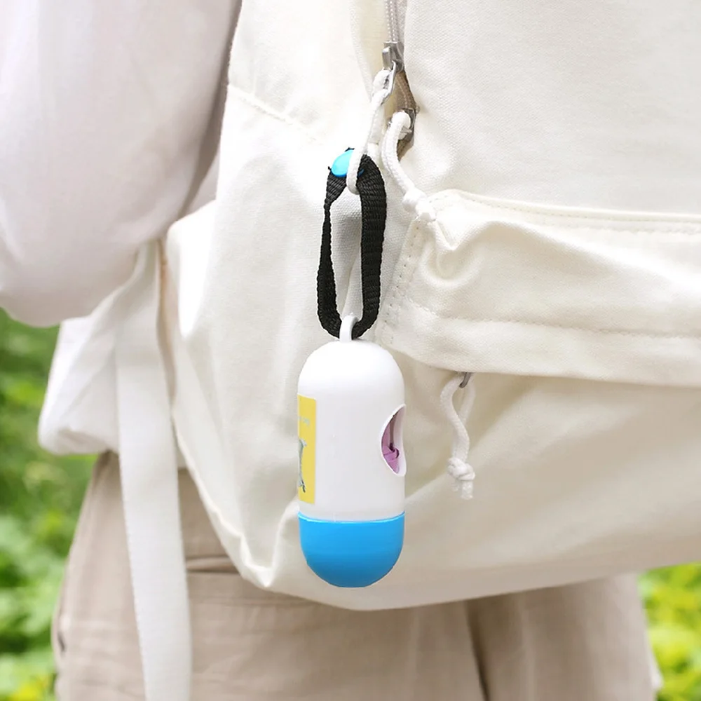 2pcs Portable Hanging Baby Diaper Trash Garbage Bag Dispenser Box With Bags 16*3.7 cm bags | Дом и сад