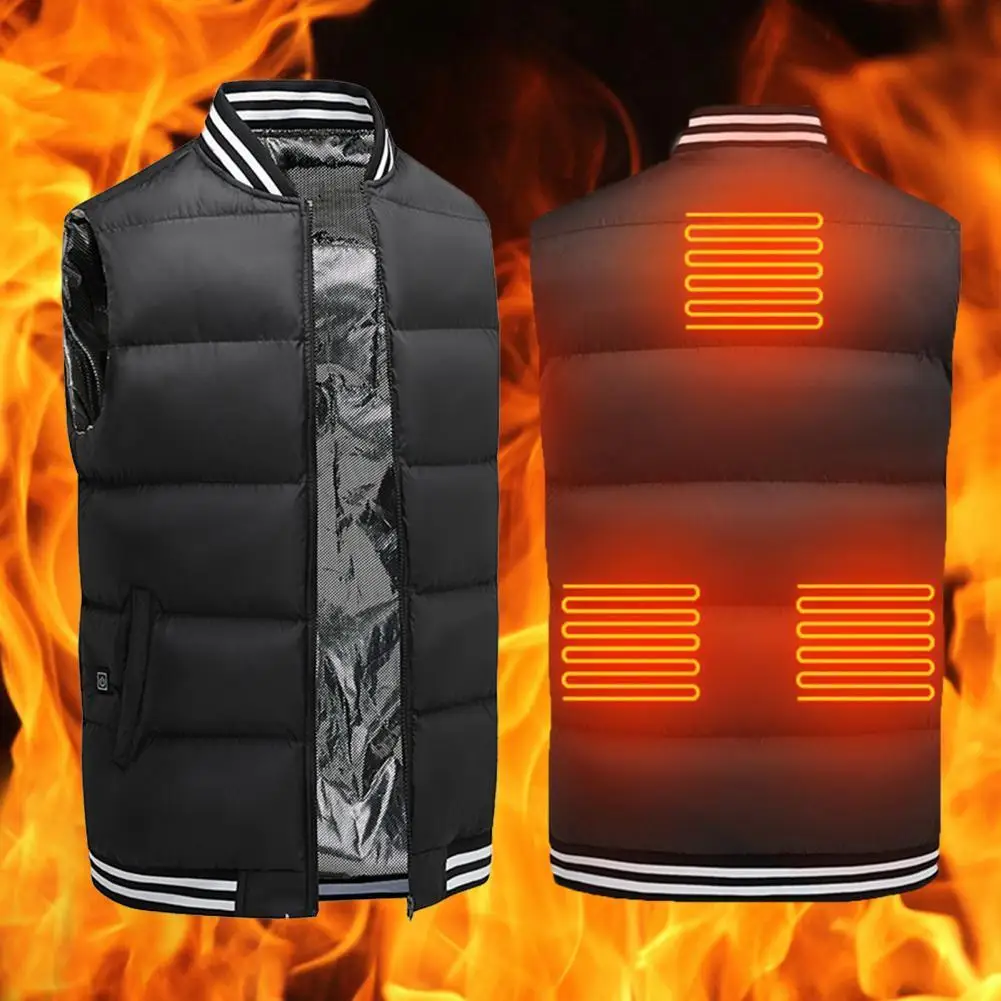 Heated Zones Electric Heated Vest Jackets Men Women Sportswear Heated Coat Graphene Heat Coat USB Heating Jacket For Camping
Heated Zones Electric Heated Vest Jackets Men Women Sportswear Heated Coat Graphene Heat Coat USB Heating Jacket For Camping