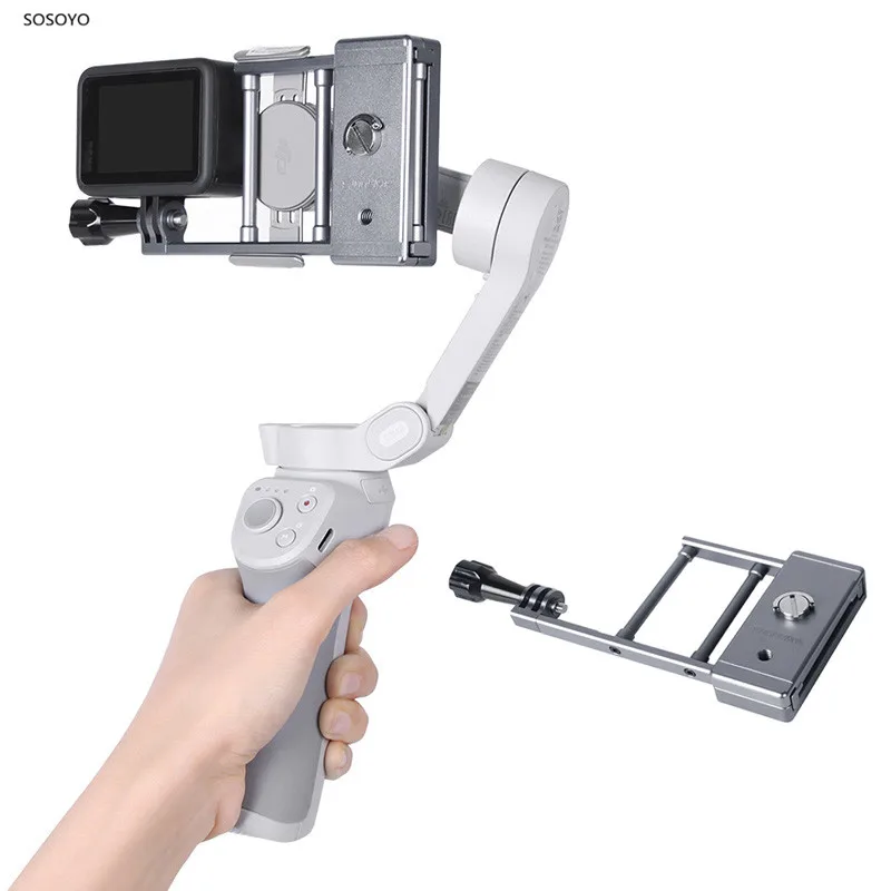Для DJI OM 4/Osmo Mobile 3 адаптер крепления пластины ручной карданный стабилизатор для