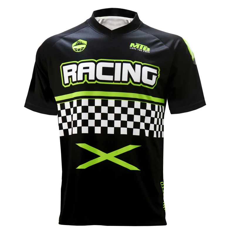 Summer BMX DH short sleeve Mountain Bike Motocross Jersey MTB Bicycle T-Shirt Clothes Sportswear Downhill wear
Summer BMX DH short sleeve Mountain Bike Motocross Jersey MTB Bicycle T-Shirt Clothes Sportswear Downhill wear