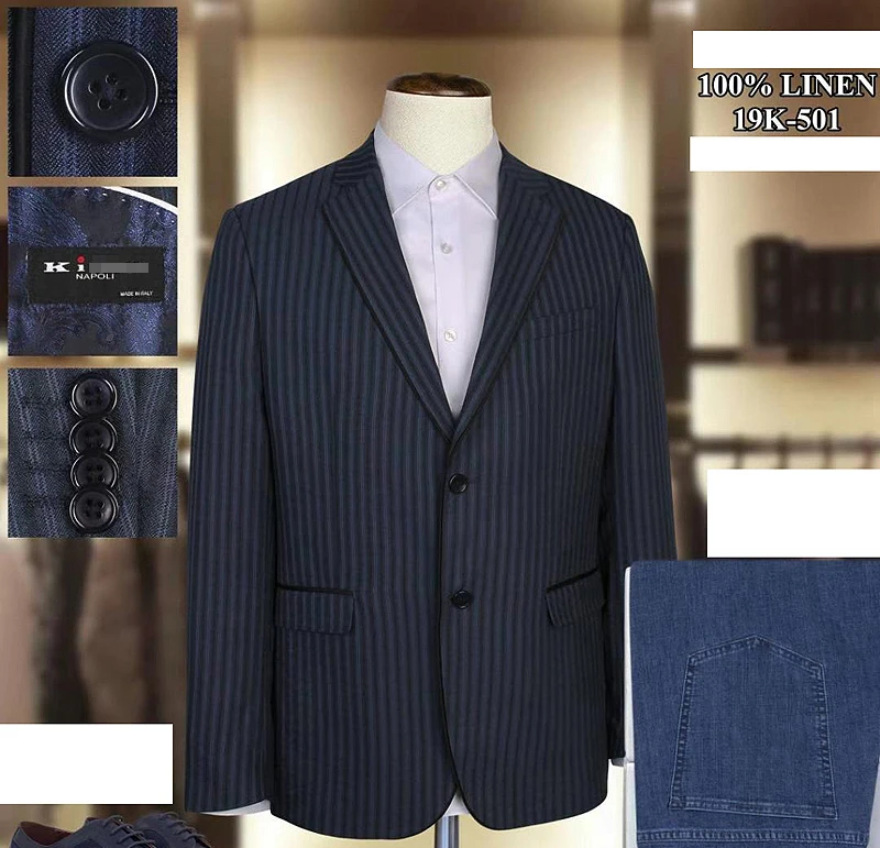Billionaire 100% linen Suit Single suit 2021 Spring summer New fashion casual embroidery M-XXXL high quality Comfortable Coat
Billionaire 100% linen Suit Single suit 2021 Spring summer New fashion casual embroidery M-XXXL high quality Comfortable Coat