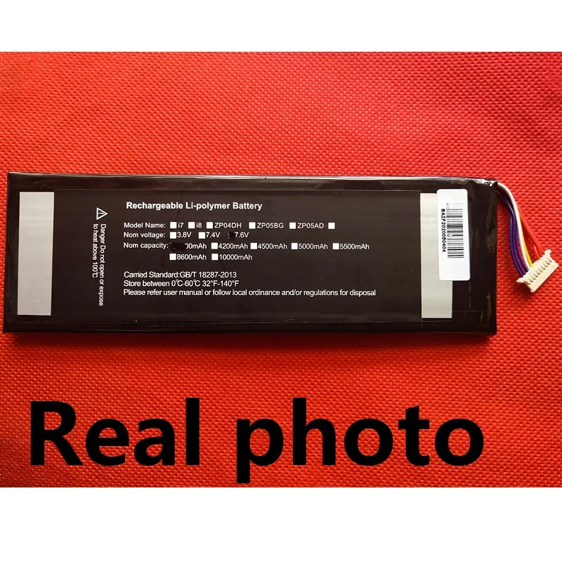Фотоаккумулятор для Chuwi Minibook CWI526, новый планшетный ПК, LiPo NV-635170-2S, замена 7,6 В, 3900 мАч, 8 линий + штепсельная вилка
Фотоаккумулятор для Chuwi Minibook CWI526, новый планшетный ПК, LiPo NV-635170-2S, замена 7,6 В, 3900 мАч, 8 линий + штепсельная вилка