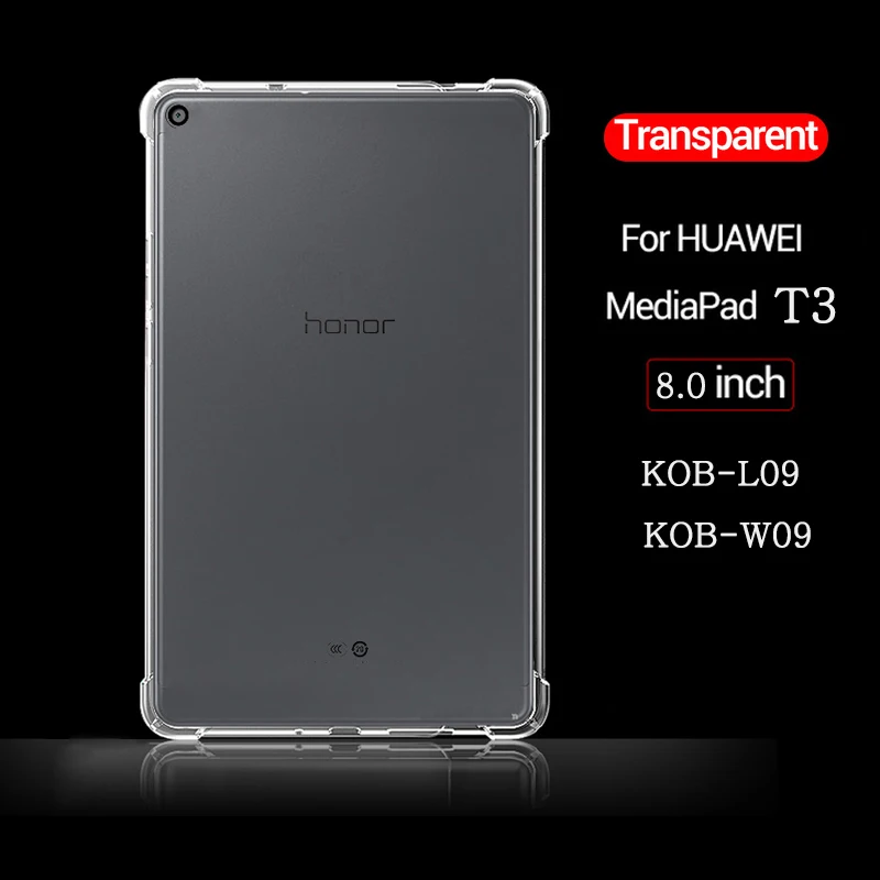 Противоударный силиконовый чехол для Huawei MediaPad T3 8,0 KOB-L09 KOB-W09 Honor Play Pad, прозрачная резиновая задняя крышка, гибкий бампер
Противоударный силиконовый чехол для Huawei MediaPad T3 8,0 KOB-L09 KOB-W09 Honor Play Pad, прозрачная резиновая задняя крышка, гибкий бампер