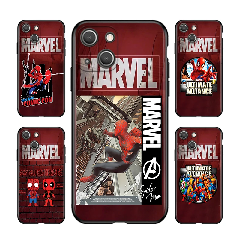 Marvel hero For Apple iPhone 13 12 11 mini 8 7 6S 6 5 5S XS XR X SE 2020 Pro Max Plus Black Soft Phone Case
Marvel hero For Apple iPhone 13 12 11 mini 8 7 6S 6 5 5S XS XR X SE 2020 Pro Max Plus Black Soft Phone Case