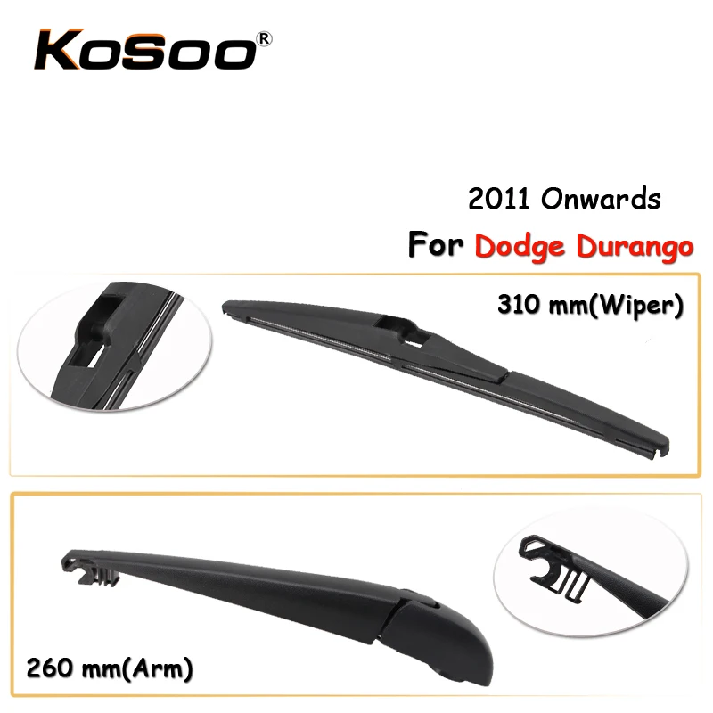 KOSOO автомобильные стеклоочистители заднего стекла для Dodge Durango 310 мм 2011 года