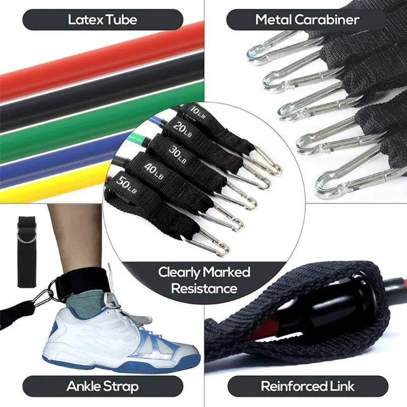 11 Pcs Foldable Chest Expander Sculpt Yoga Rally Robust Resistance Sturdy Sports
11 Pcs Foldable Chest Expander Sculpt Yoga Rally Robust Resistance Sturdy Sports