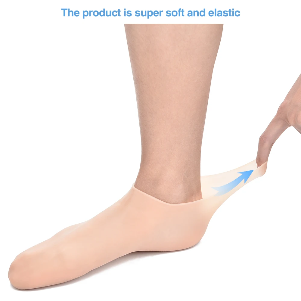 1 Pair Feet & Hand Care Socks Gloves Moisturizing Silicone Gel Socks Foot Skin Care Hand Protectors Anti Cracking Spa Home Use
1 Pair Feet & Hand Care Socks Gloves Moisturizing Silicone Gel Socks Foot Skin Care Hand Protectors Anti Cracking Spa Home Use