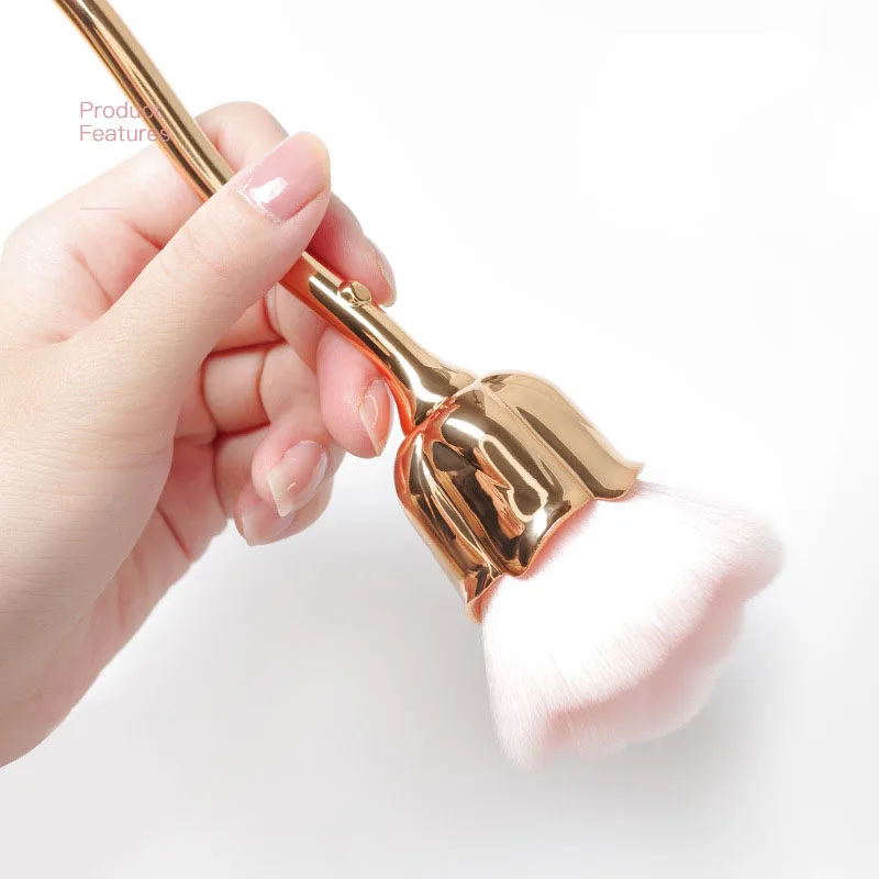 Nail Art Powder Dust Brush Rose Shaped Brush For Nail Trimming Cleaning Brush Loose Powder Blush Acrylic Brush Manicure Brush
Nail Art Powder Dust Brush Rose Shaped Brush For Nail Trimming Cleaning Brush Loose Powder Blush Acrylic Brush Manicure Brush