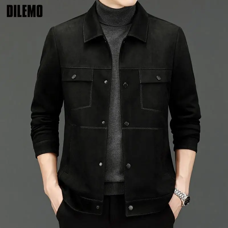 Top Grade New Brand Casual Fashion Multipocket Lapel Jacket Simple Vintage Men Coats Desinger Solid Color Men's Clothing
Top Grade New Brand Casual Fashion Multipocket Lapel Jacket Simple Vintage Men Coats Desinger Solid Color Men's Clothing