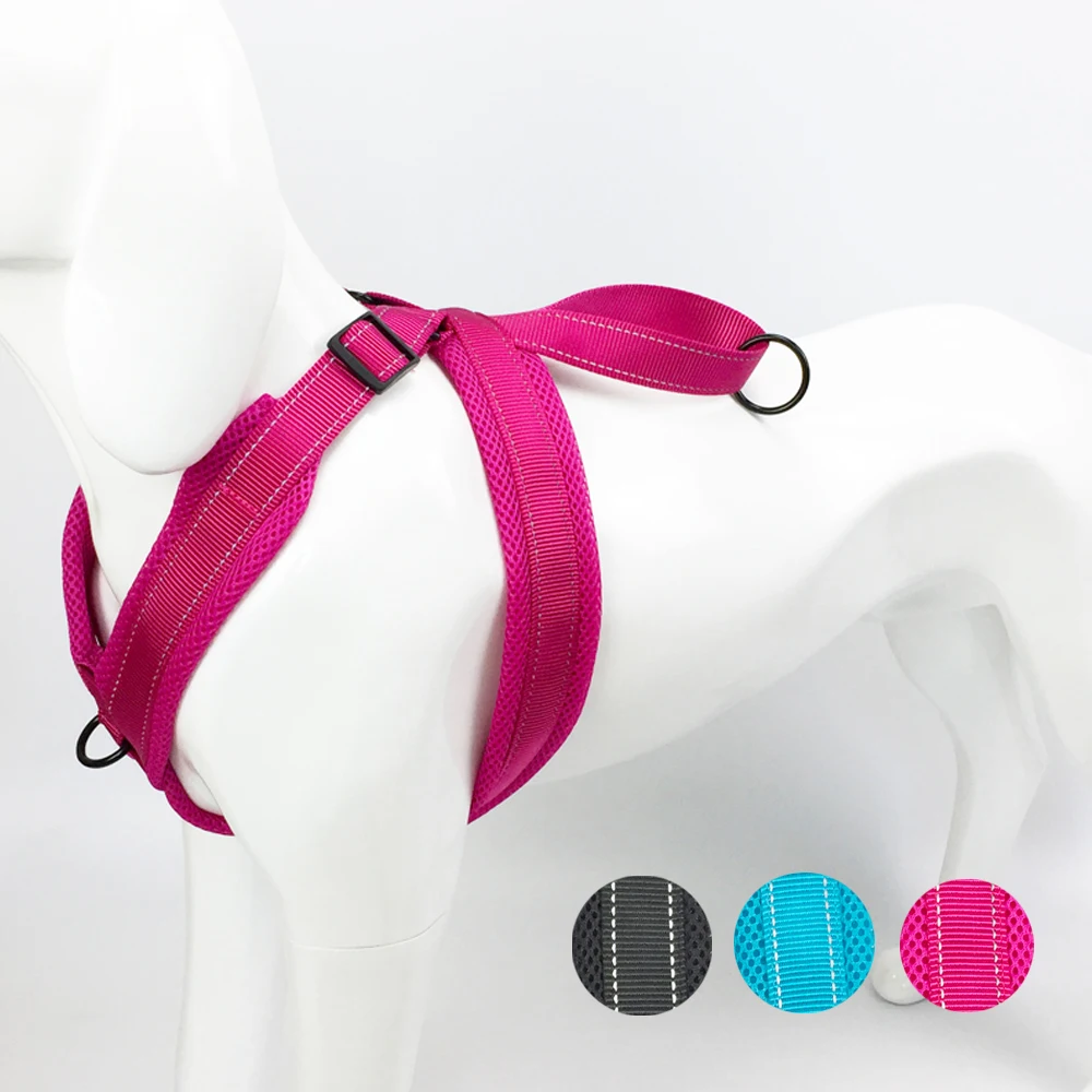 No-pull Reflective Dog Harness For Medium Large Dog Mesh Breathable Dog Chest Strap Outdoor Dog Walking Safety Vest Harness
No-pull Reflective Dog Harness For Medium Large Dog Mesh Breathable Dog Chest Strap Outdoor Dog Walking Safety Vest Harness