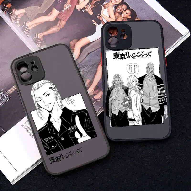 tokyo revengers Phone Case Matte Transparent for iPhone 7 8 11 12 s mini pro X XS XR MAX Plus Clear mobile bag iphone 11 case
tokyo revengers Phone Case Matte Transparent for iPhone 7 8 11 12 s mini pro X XS XR MAX Plus Clear mobile bag iphone 11 case