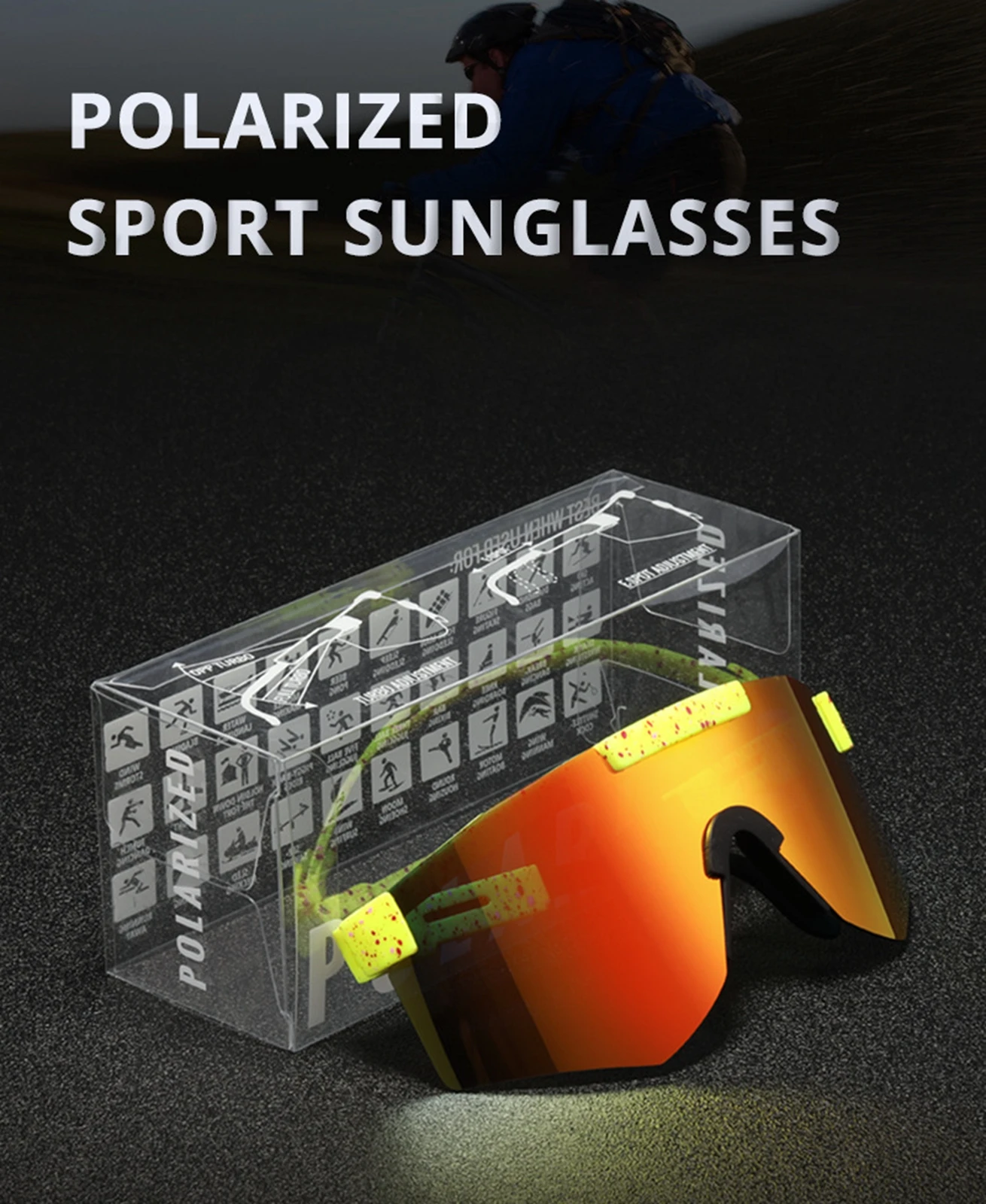 2021 New Multicolor Unisex Outdoor Cycling Sports Sunglasses Adjustable Color Solid Film Sunglasses 
2021 New Multicolor Unisex Outdoor Cycling Sports Sunglasses Adjustable Color Solid Film Sunglasses