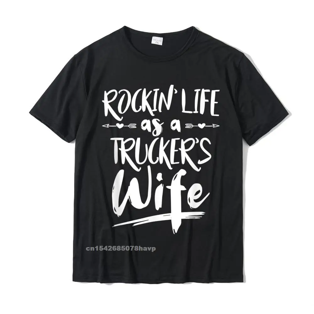 Cute Wife Semi Truck Driver Design For Wives Of Truckers T-Shirt Printed On Tshirts Prevalent Cotton Mens Tops Tees Family
Cute Wife Semi Truck Driver Design For Wives Of Truckers T-Shirt Printed On Tshirts Prevalent Cotton Mens Tops Tees Family