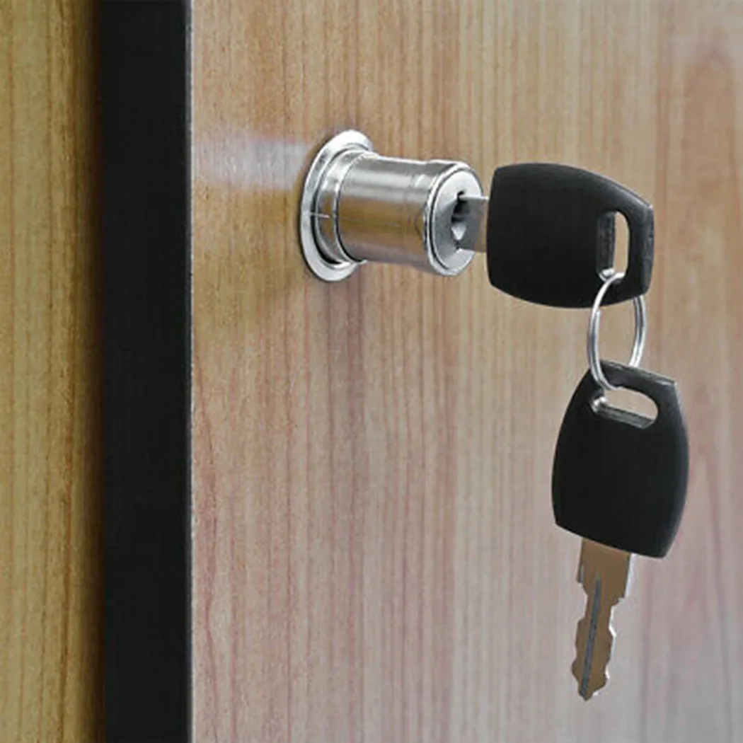 2 Set Cabinet Push Plunger Lock Zinc Alloy Sliding Glass Door Showcase Lock Furniture Cabinet Drawer Lock
2 Set Cabinet Push Plunger Lock Zinc Alloy Sliding Glass Door Showcase Lock Furniture Cabinet Drawer Lock