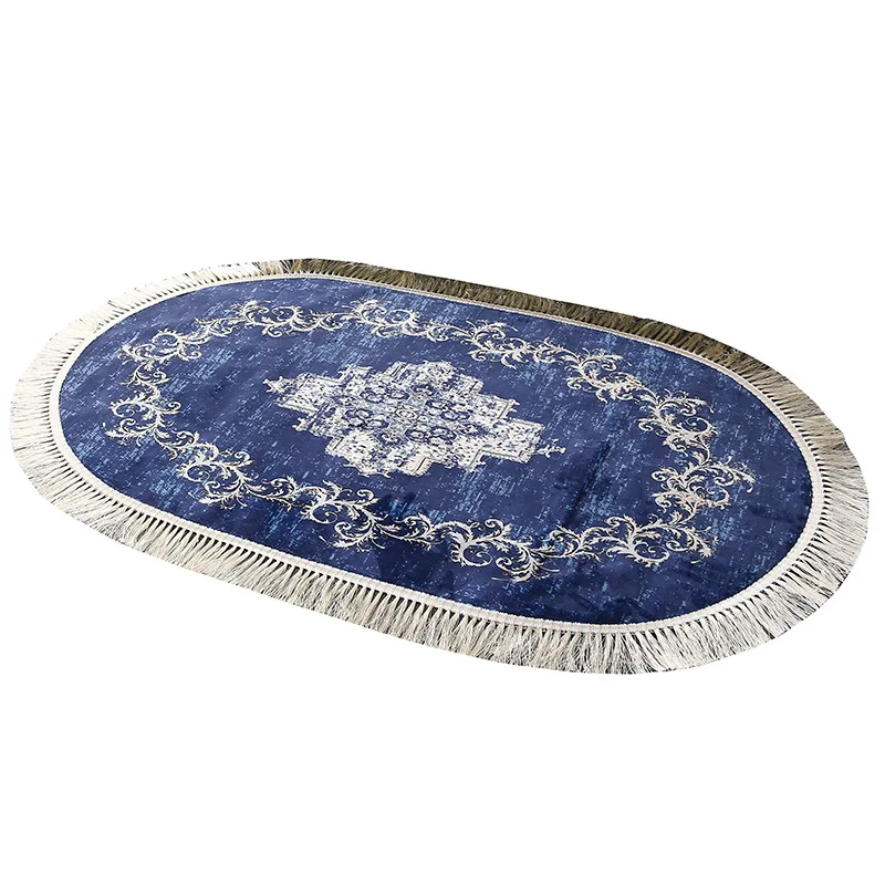 Light and Luxurious Oval Carpet Household Anti Slip Floor Mat 90x160cm Living Room Study Bedroom Suede Decorative Soft Carpet
Light and Luxurious Oval Carpet Household Anti Slip Floor Mat 90x160cm Living Room Study Bedroom Suede Decorative Soft Carpet