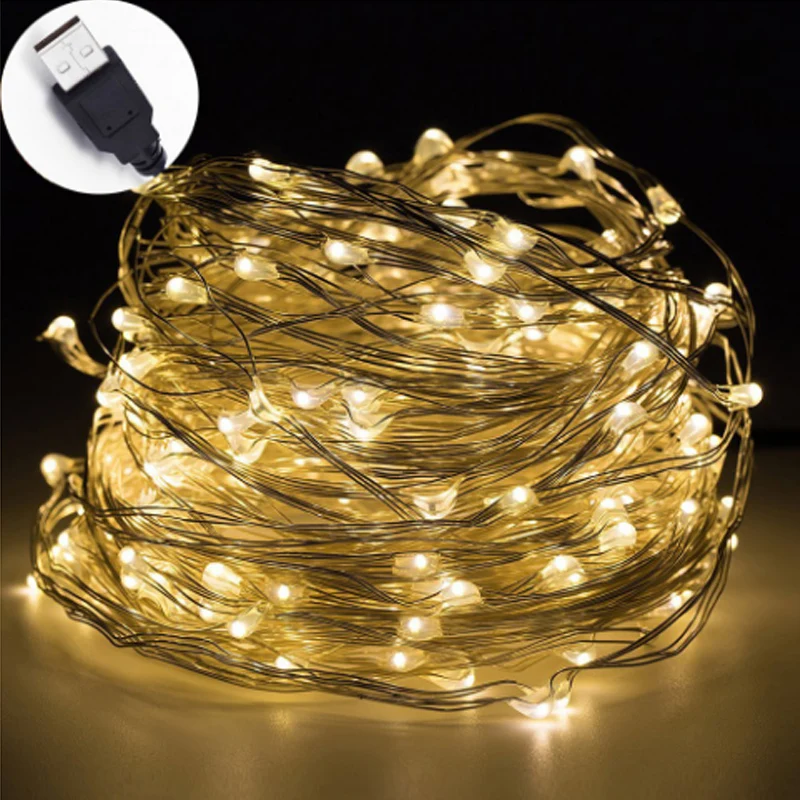 5M 10M USB LED String Lights Copper Wire Garland Light Waterproof Fairy Lights For Christmas Wedding Party Decoration
5M 10M USB LED String Lights Copper Wire Garland Light Waterproof Fairy Lights For Christmas Wedding Party Decoration