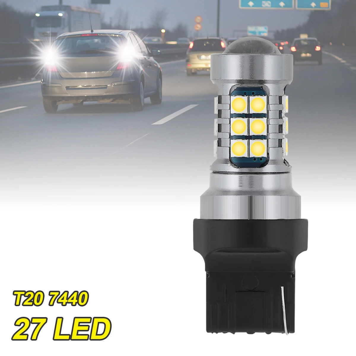12V 3030 SMD Signal Lamp White Yellow Red Color T20 7440 W21W WY21W Led Bulbs Reversing Lights Turn Brake Backup Lights
12V 3030 SMD Signal Lamp White Yellow Red Color T20 7440 W21W WY21W Led Bulbs Reversing Lights Turn Brake Backup Lights