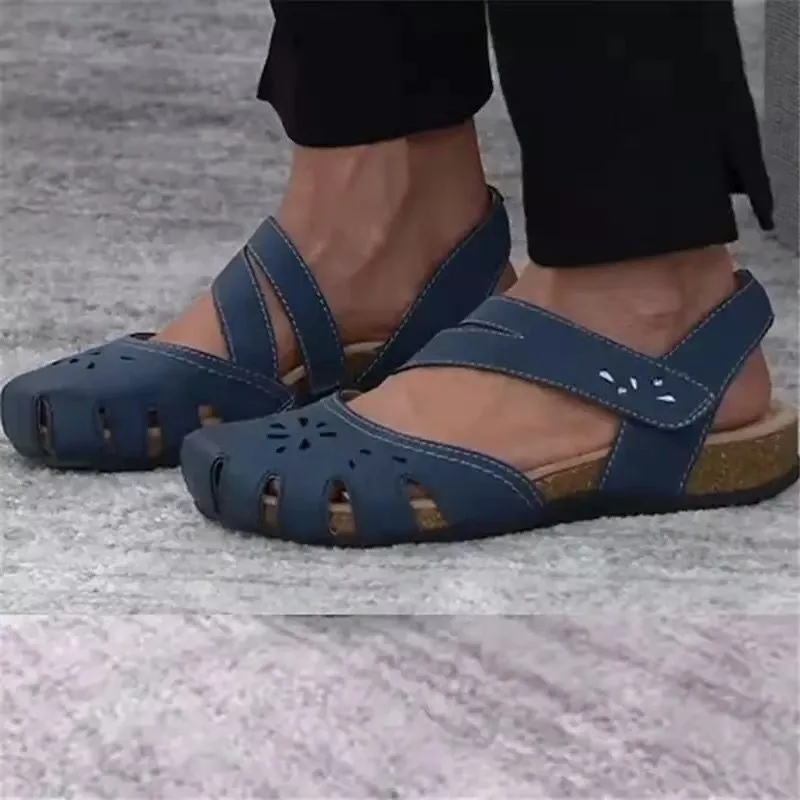 Summer Women Orthopedic Open Toe Sandals Vintage Anti-slip Breathable Leather Casual Female Platform Retro Sandalias De Mujer
Summer Women Orthopedic Open Toe Sandals Vintage Anti-slip Breathable Leather Casual Female Platform Retro Sandalias De Mujer