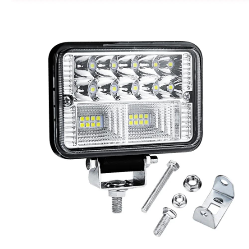 78 Вт светодиодный внедорожный 4x4 26 voiture travail lumiere phare Spot pour moto SUV ATV camion bateau 6500K 9 36V