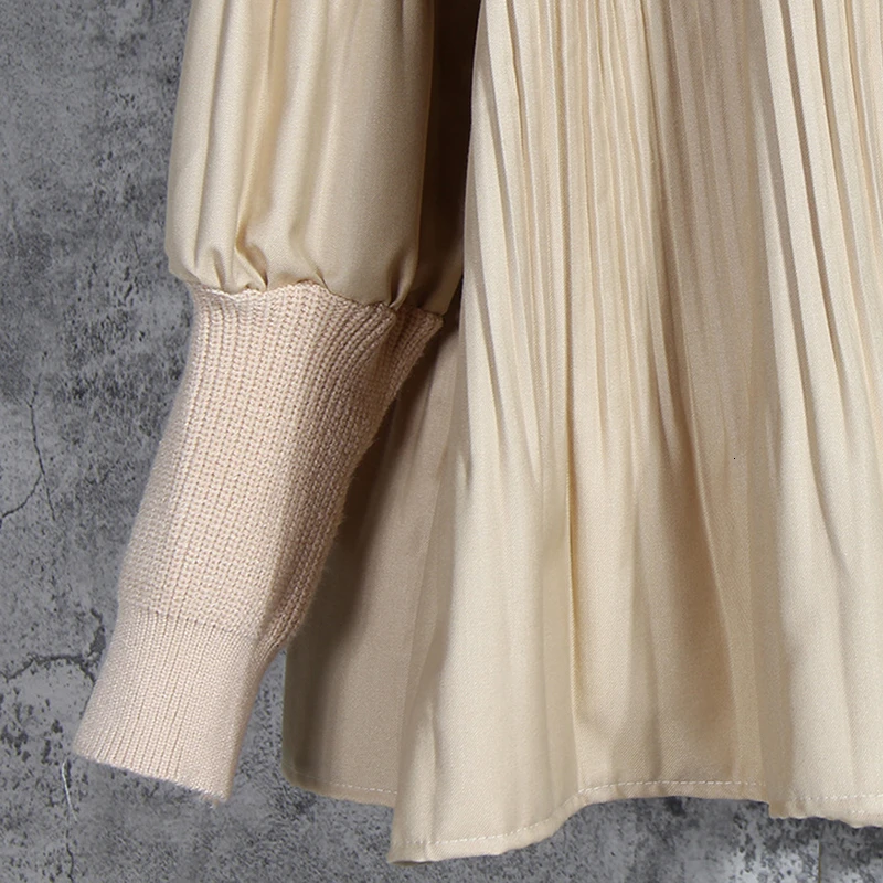 SeeBeautiful New Fashion Spring 2021 Turtleneck Long Sleeve Knitting Stitching Pleated Warm Loose Sweater Woman Q606
SeeBeautiful New Fashion Spring 2021 Turtleneck Long Sleeve Knitting Stitching Pleated Warm Loose Sweater Woman Q606