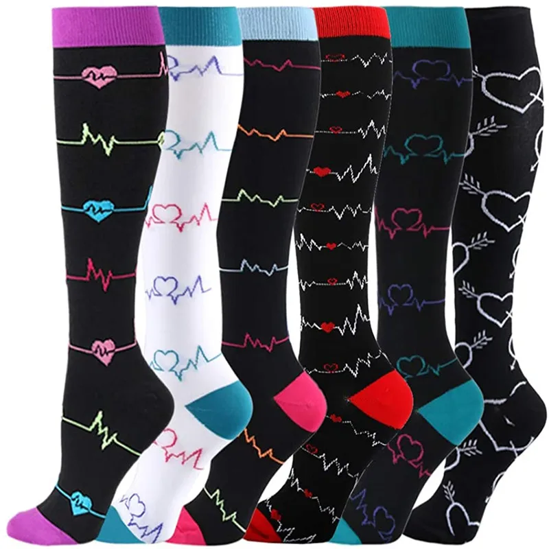 6/Pack Pairs Compression Stocking Women Men Knee High Sports Socks Travel Marathon Cycling Edema Diabetes Varicose Veins Socks
6/Pack Pairs Compression Stocking Women Men Knee High Sports Socks Travel Marathon Cycling Edema Diabetes Varicose Veins Socks