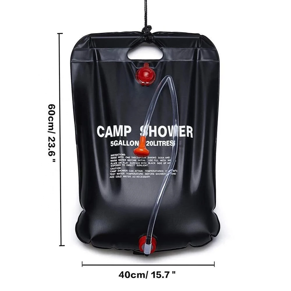 20L/40L Shower Bag Portable Folding Solar Heated Waterproof Outdoor Camping Travel Hiking Hand Water Bags For Shower Bathe
20L/40L Shower Bag Portable Folding Solar Heated Waterproof Outdoor Camping Travel Hiking Hand Water Bags For Shower Bathe