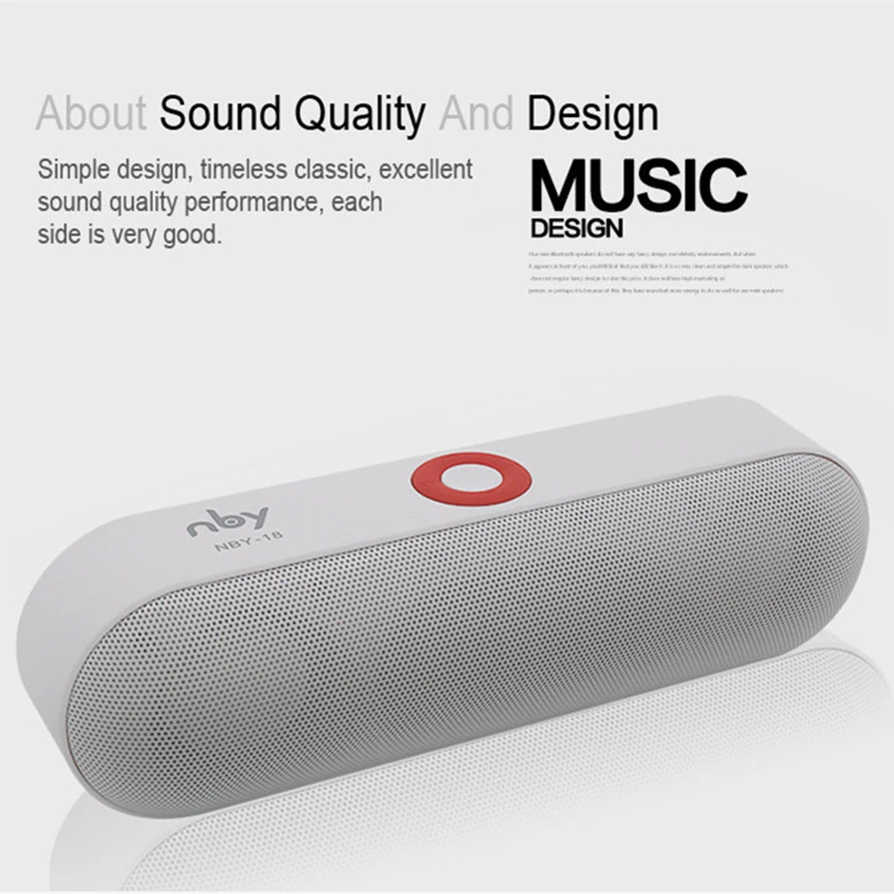 Portable Mini Bluetooth Speaker Dual Driver with Noise-Cancelling Mic Support FM Radio/USB/TF Card/AUX Handsfree Speakers
Portable Mini Bluetooth Speaker Dual Driver with Noise-Cancelling Mic Support FM Radio/USB/TF Card/AUX Handsfree Speakers