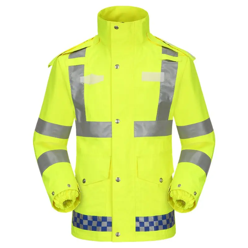 High Quality Multifunctional Rain Work Uniform Jacket Raincoat Waterproof Rain Jacket for Adults Anti-storm Rain Coat
High Quality Multifunctional Rain Work Uniform Jacket Raincoat Waterproof Rain Jacket for Adults Anti-storm Rain Coat