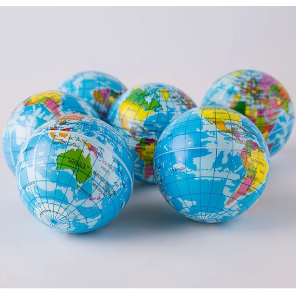 12pcs 6.3cm PU Earth Shaped Squeeze Sponge Balls for Anxiety Relief Relaxation Party Favor Toys Gifts (Sky-blue)
12pcs 6.3cm PU Earth Shaped Squeeze Sponge Balls for Anxiety Relief Relaxation Party Favor Toys Gifts (Sky-blue)
