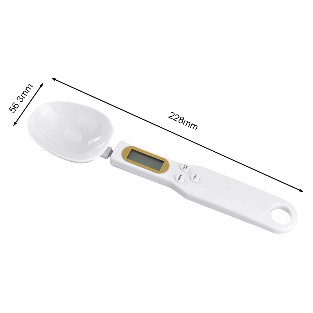 300g/0.1g Portable LCD Digital Kitchen Scale Measuring Spoon Gram Electronic Spoon Weight Volumn Food Scale New High Quality
300g/0.1g Portable LCD Digital Kitchen Scale Measuring Spoon Gram Electronic Spoon Weight Volumn Food Scale New High Quality