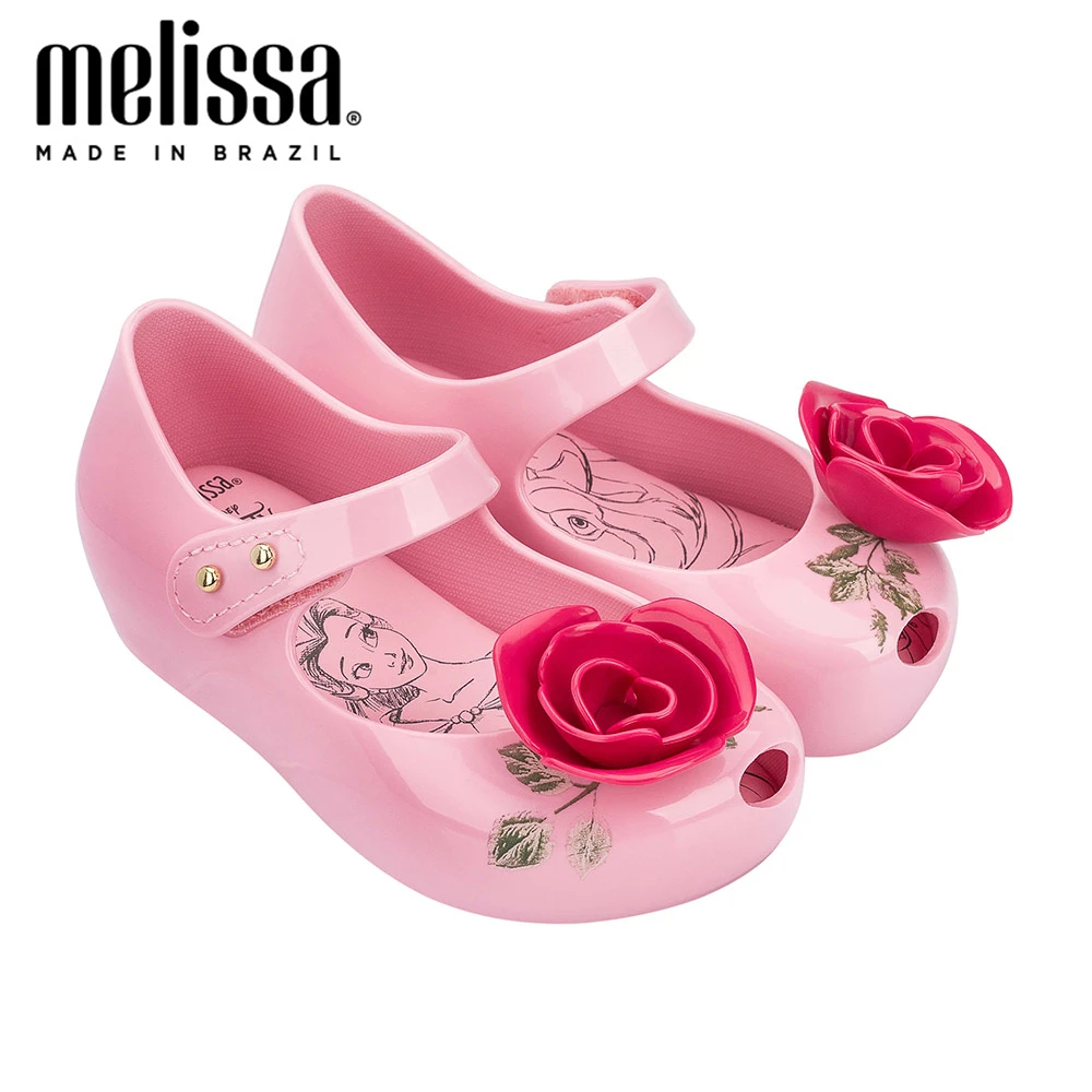 Мини-обувь Melissa Ultragirl красавица чудовище для девочек желейные Туфли Сандалии 2020