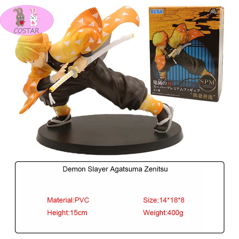 COSTAR 15cm Kimetsu No Yaiba Figure Agatsuma Zenitsu Demon Slayer Action Figure Model Toys Doll Gift Boxed
COSTAR 15cm Kimetsu No Yaiba Figure Agatsuma Zenitsu Demon Slayer Action Figure Model Toys Doll Gift Boxed