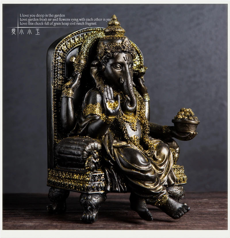 Фигурка индуизма статуя Вишну Шива Снежная гора богиня Бог обезьяны хакуман