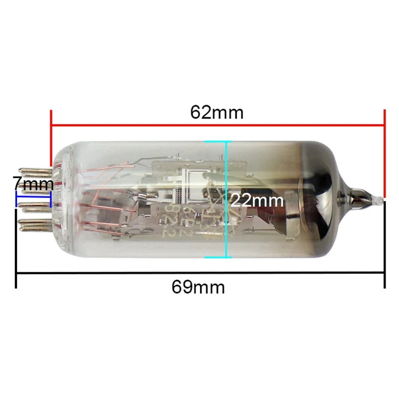 6E2 Amplifier Valve Electronic Indicator Tube Replace EM84 for Enhance Amplified Speaker Tone Quality Vacuum Tube 2Pcs
6E2 Amplifier Valve Electronic Indicator Tube Replace EM84 for Enhance Amplified Speaker Tone Quality Vacuum Tube 2Pcs