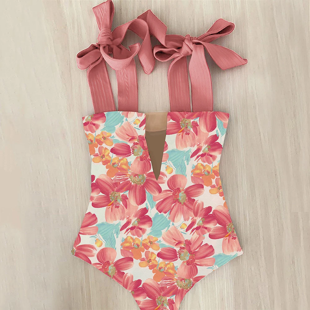 One Piece Swimsuit 2021 New Cute Swimwear Women Bow Swimwear Hollow Out Bathing Suit Back crisscross Monokini Swim
One Piece Swimsuit 2021 New Cute Swimwear Women Bow Swimwear Hollow Out Bathing Suit Back crisscross Monokini Swim
