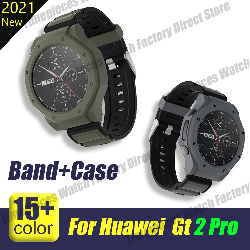 Band+Case For Huawei Watch Gt 2 Pro 22mm Sport Original Silicone Watchband For Huawei Gt2 Pro Wristband Replacement case
Band+Case For Huawei Watch Gt 2 Pro 22mm Sport Original Silicone Watchband For Huawei Gt2 Pro Wristband Replacement case