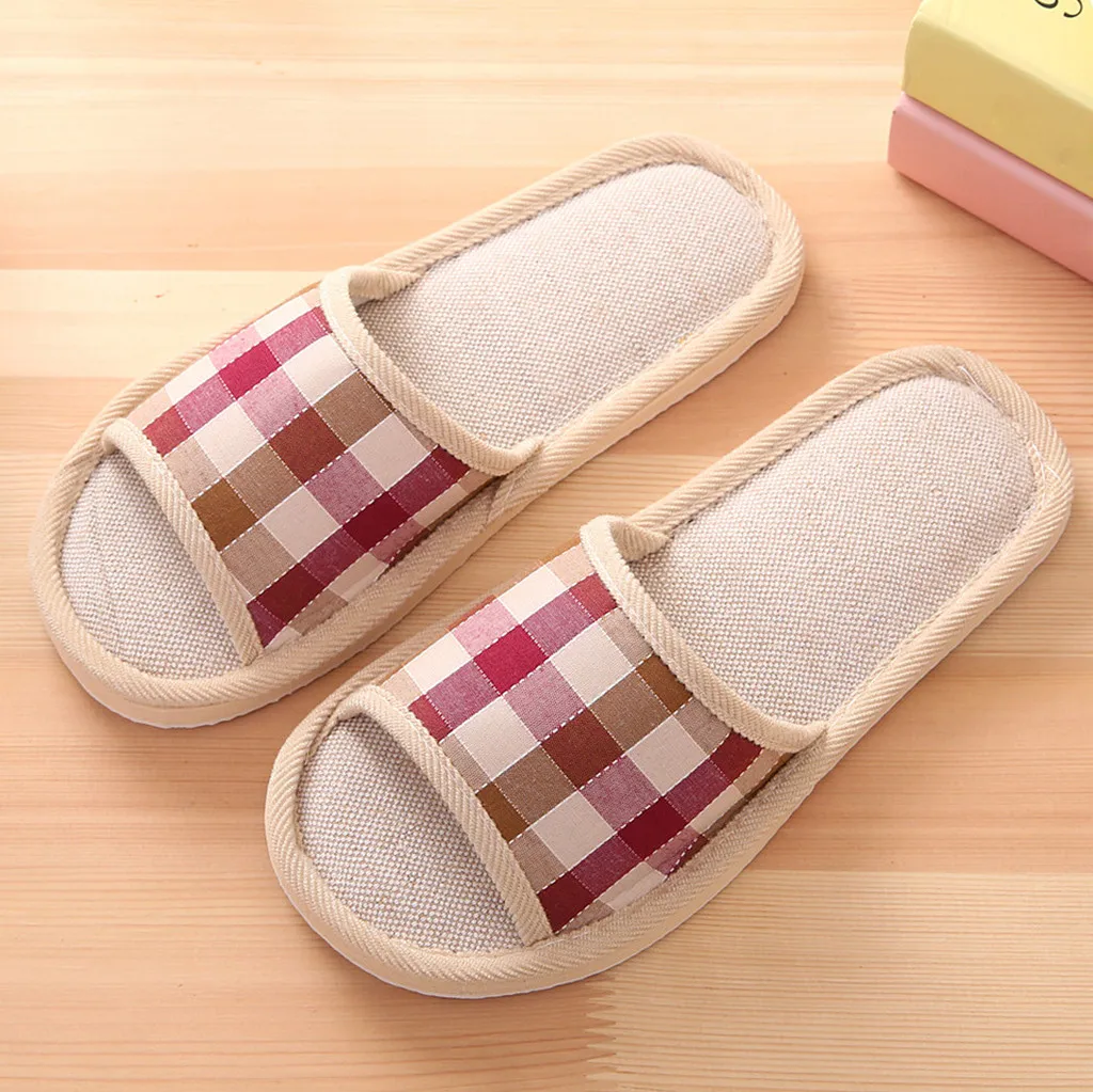 Indoor Slippers Women Floor Flat Shoes Four Season Linen Flip Flops Home Slippers Female Comfortable Zapatillas de hombre Slides
Indoor Slippers Women Floor Flat Shoes Four Season Linen Flip Flops Home Slippers Female Comfortable Zapatillas de hombre Slides