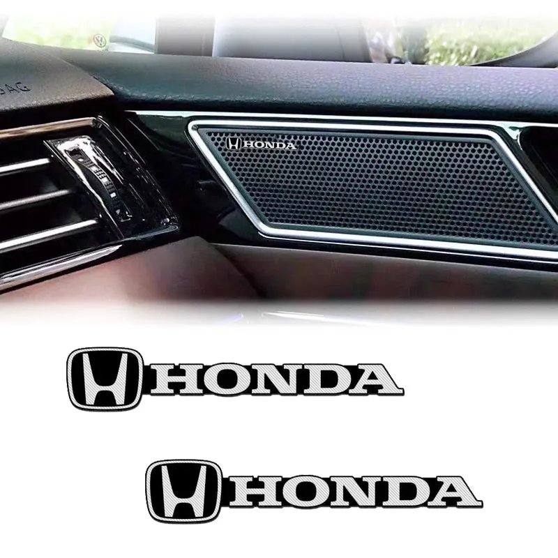 2Pcs Car Audio Sticker Accessories Interior Decoration For Honda Civic XR-V HR-V City Accord Odyssey Spirior Accessories 2021 
2Pcs Car Audio Sticker Accessories Interior Decoration For Honda Civic XR-V HR-V City Accord Odyssey Spirior Accessories 2021