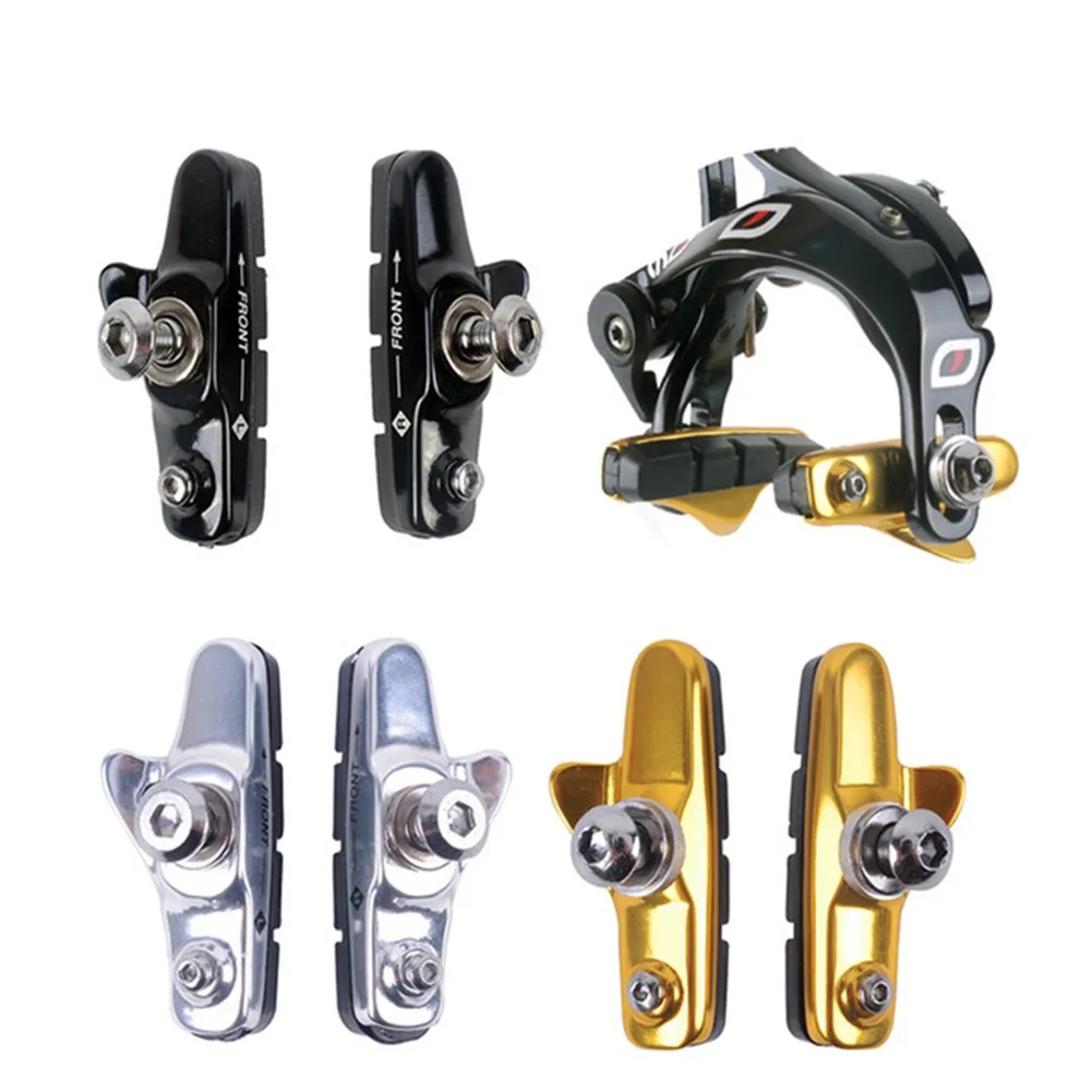 1 Pair Road Bike Brake Blocks Pads Shoes Bicycle Bike Racing Caliper CNC Aluminum Shell Brake Block Pads Cycling Accessories
1 Pair Road Bike Brake Blocks Pads Shoes Bicycle Bike Racing Caliper CNC Aluminum Shell Brake Block Pads Cycling Accessories
