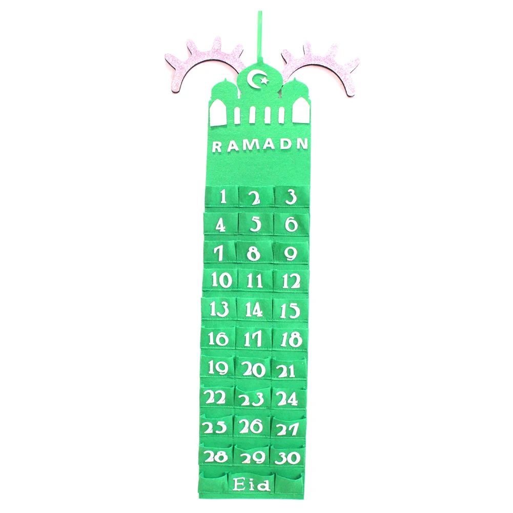 Eid Mubarak Countdown Calendar 2021 Felt Ramadan Calendar 30 Days Countdown Calendar Decorative Hanging Bag Muslim Decor
Eid Mubarak Countdown Calendar 2021 Felt Ramadan Calendar 30 Days Countdown Calendar Decorative Hanging Bag Muslim Decor