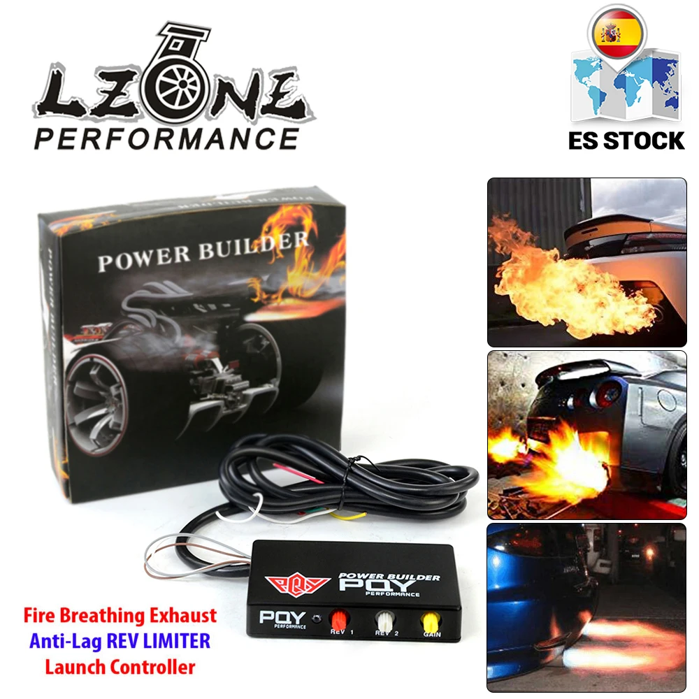 LZONE - Racing Power Builder, комплект пламени типа B зажигание выхлопа, ограничитель оборота, JR-QTS01 управления запуском 
LZONE - Racing Power Builder, комплект пламени типа B зажигание выхлопа, ограничитель оборота, JR-QTS01 управления запуском