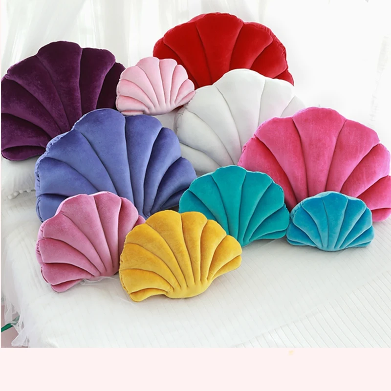 Home Soft Shell Stuffed Pillow Velvet Pillow Sea Shell Home Decor Bed Sofa Cushion Decoration Gift
Home Soft Shell Stuffed Pillow Velvet Pillow Sea Shell Home Decor Bed Sofa Cushion Decoration Gift