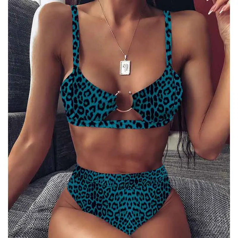 2021 Swimsuit Patchwork Leopard Printed Pool Party Ring Swimwear Bathing Suit Women Push Up High Waist Sexy Bikini Set
2021 Swimsuit Patchwork Leopard Printed Pool Party Ring Swimwear Bathing Suit Women Push Up High Waist Sexy Bikini Set