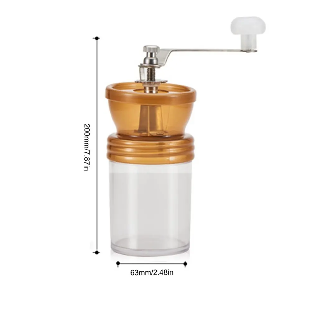 Transparent Hand Grinder Adjustable Ceramic Core 304 Stainless Steel Washable Hand Coffee Machine Kitchen Appliance
Transparent Hand Grinder Adjustable Ceramic Core 304 Stainless Steel Washable Hand Coffee Machine Kitchen Appliance